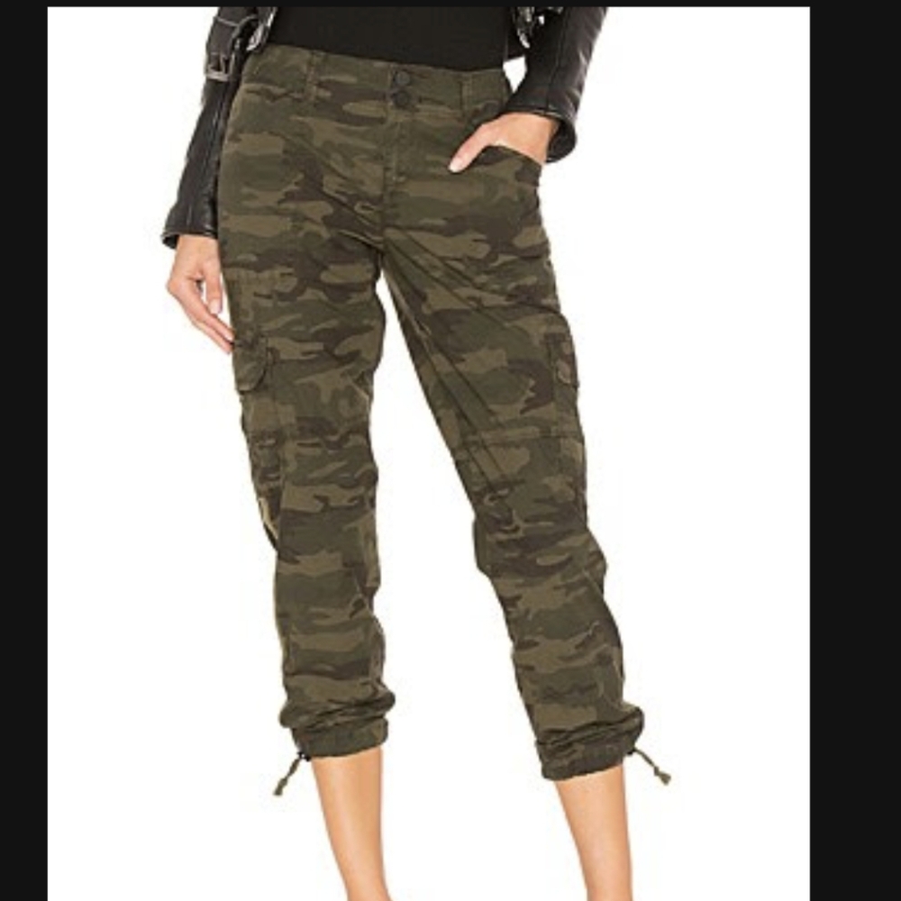 Sanctuary Camo Crop cargo Pants